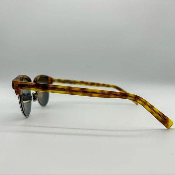 Authentic YVES SAINT LAURENT Tortoise Wayfarer Slim Sunglasses SL 160 new unused - Picture 7 of 11